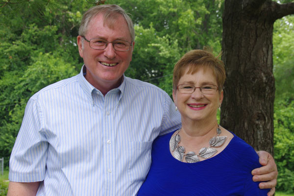 Jerry, an elder, & his wife Wanda Judd